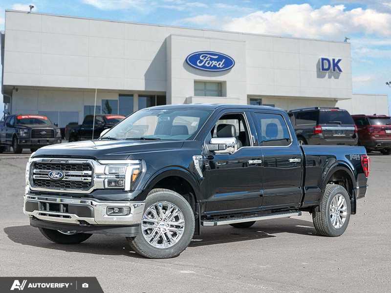 NEW 2026 Ford F-150 LARIAT - Agate Black Metallic Exterior / BLACK, ACTIVEX TRIMMED 40/CONSOLE/40 FRONT SEATS Interior - $79,882 - Stock #D60836 - VIN 1FTFW5L80TFB81044 - Photo 1