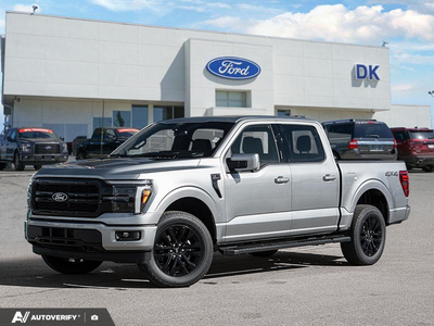 NEW 2026 Ford F-150 LARIAT - Iconic Silver Metallic Exterior - $85,652 - Stock #D60818 - VIN 1FTFW5L85TFC05015