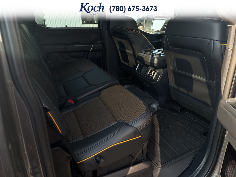 NEW 2026 Ford F-150 Tremor - Carbonized Grey Metallic Exterior / BLACK, UNIQUE TREMOR LEATHER-TRIMMED BUCKET SEATS Interior - $94,320 - Stock #A26219 - VIN 1FTFW4L8XTFB45534 - Photo 20