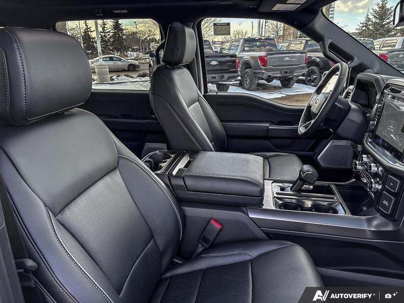 NEW 2026 Ford F-150 LARIAT - Star White Tri-coat Metallic Exterior / BLACK ACTIVE X Interior - $87,594 - Stock #E60564 - VIN 1FTFW5L85TFA11925 - Photo 22