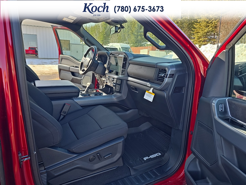 NEW 2026 Ford F-150 XLT - Ruby Red Tri-coat Metallic Exterior / BLACK SPORT Interior - $76,130 - Stock #A26100 - VIN 1FTFW3L84TKD52776 - Photo 21