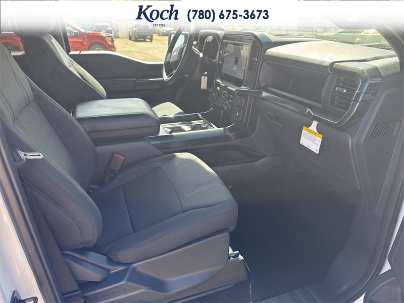 NEW 2026 Ford F-150 STX - Oxford White Exterior / BLACK ONYX/BLUE PREM LEATHER SEATS Interior - $64,780 - Stock #A26150 - VIN 1FTEW2LP5TKD67820 - Photo 21