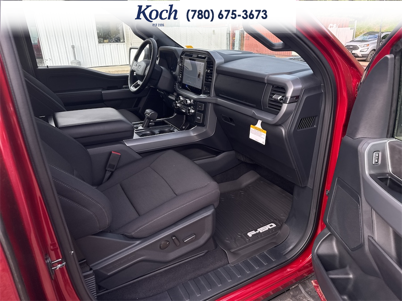 NEW 2026 Ford F-150 XLT - Ruby Red Tri-coat Metallic Exterior / BLACK SPORT Interior - $76,880 - Stock #A26100 - VIN 1FTFW3L84TKD52776 - Photo 21
