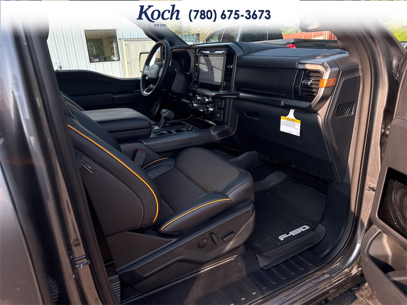 NEW 2026 Ford F-150 Tremor - Carbonized Grey Metallic Exterior / BLACK, UNIQUE TREMOR LEATHER-TRIMMED BUCKET SEATS Interior - $94,320 - Stock #A26219 - VIN 1FTFW4L8XTFB45534 - Photo 21