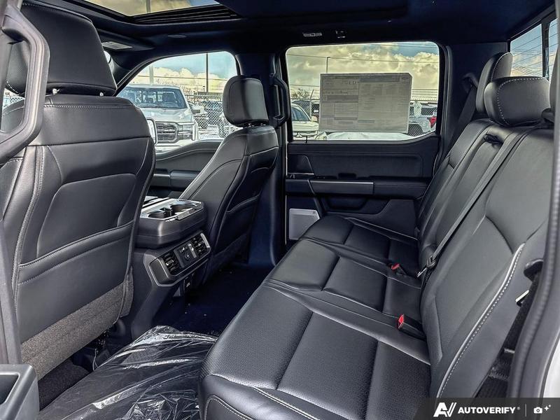 NEW 2026 Ford F-150 LARIAT - Star White Tri-coat Metallic Exterior / BLACK ACTIVE X Interior - $87,594 - Stock #E60564 - VIN 1FTFW5L85TFA11925 - Photo 23