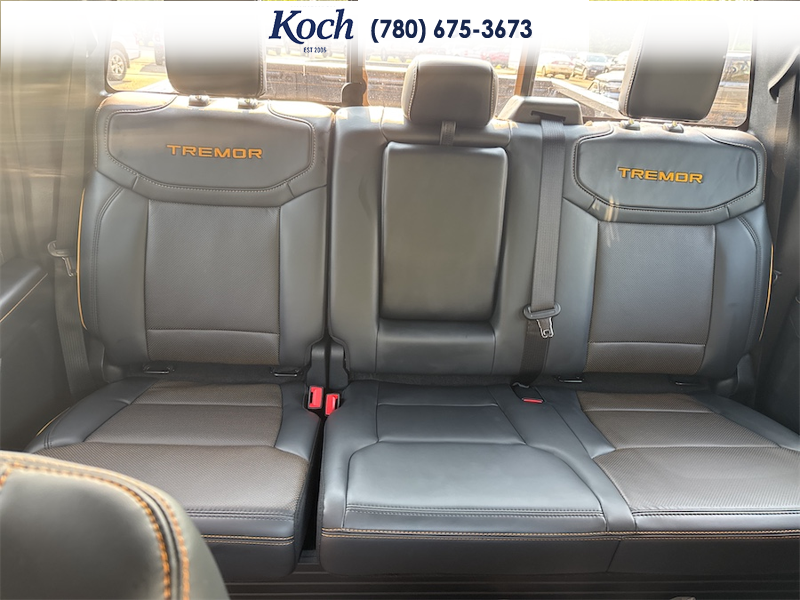 NEW 2026 Ford F-150 Tremor - Carbonized Grey Metallic Exterior / BLACK, UNIQUE TREMOR LEATHER-TRIMMED BUCKET SEATS Interior - $94,320 - Stock #A26219 - VIN 1FTFW4L8XTFB45534 - Photo 22