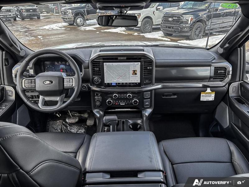 NEW 2026 Ford F-150 LARIAT - Star White Tri-coat Metallic Exterior / BLACK ACTIVE X Interior - $87,594 - Stock #E60564 - VIN 1FTFW5L85TFA11925 - Photo 24