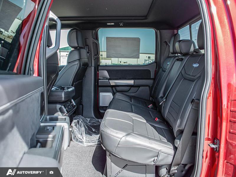 NEW 2026 Ford F-150 Platinum - Ruby Red Tri-coat Metallic Exterior / BLACK LEATHER Interior - $103,917 - Stock #D60514 - VIN 1FTFW7L87TFA45568 - Photo 25