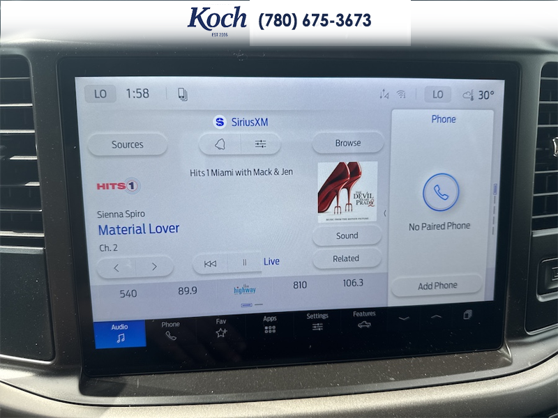NEW 2026 Ford F-150 XLT - Oxford White Exterior / DARK SLATE CLOTH Interior - $67,740 - Stock #A26183 - VIN 1FTFW3L81TKD84035 - Photo 24