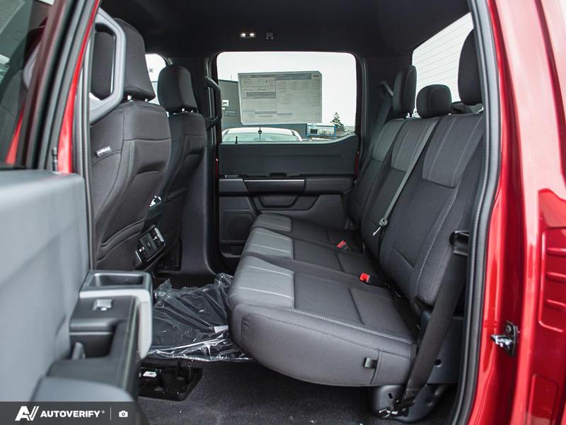 NEW 2026 Ford F-150 STX - Ruby Red Tri-coat Metallic Exterior / BLACK ONYX/BLUE PREM LEATHER SEATS Interior - $59,999 - Stock #D60325 - VIN 1FTEW2LP6TKD58575 - Photo 26