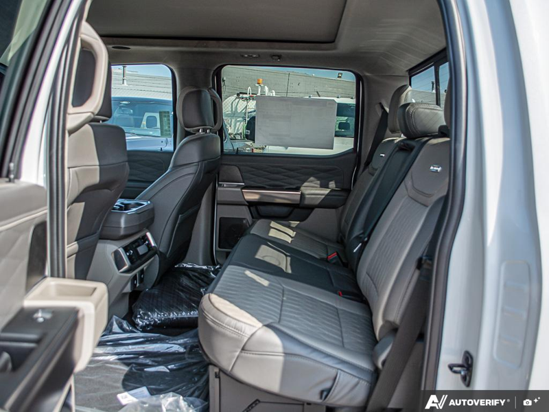NEW 2026 Ford F-150 Platinum Plus - Star White Tri-coat Metallic Exterior / SMOKED TRUFFLE LTD LEATHER BUCKET SEATS Interior - $107,434 - Stock #E60939 - VIN 1FTFW7LD6TFB65438 - Photo 25
