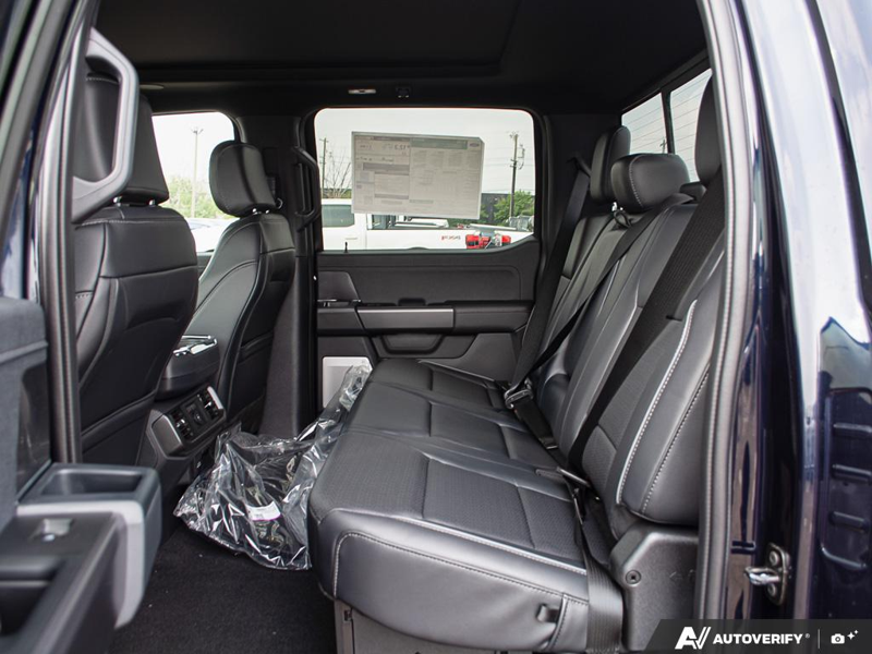 NEW 2026 Ford F-150 LARIAT - Antimatter Blue Metallic Exterior / BLACK, ACTIVEX TRIMMED 40/CONSOLE/40 FRONT SEATS (B) Interior - $83,889 - Stock #E60895 - VIN 1FTFW5L84TFB50430 - Photo 25