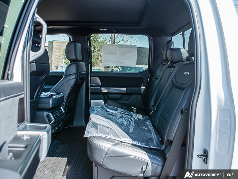 NEW 2026 Ford F-150 Platinum - Star White Tri-coat Metallic Exterior / BLACK LEATHER Interior - $99,929 - Stock #E60938 - VIN 1FTFW7LD4TFB50484 - Photo 25