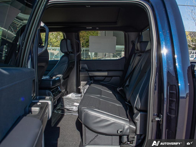 NEW 2026 Ford F-150 LARIAT - Antimatter Blue Metallic Exterior / BLACK, ACTIVEX TRIMMED 40/CONSOLE/40 FRONT SEATS (B) Interior - $87,962 - Stock #E61061 - VIN 1FTFW5L54TFB70859 - Photo 25