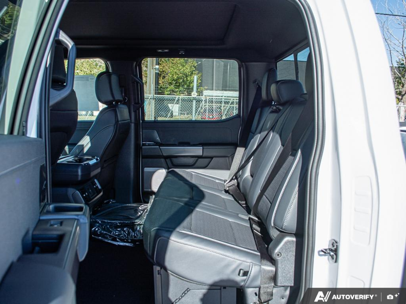 NEW 2026 Ford F-150 LARIAT - Oxford White Exterior / BLACK, ACTIVEX TRIMMED 40/CONSOLE/40 FRONT SEATS (B) Interior - $81,874 - Stock #E61057 - VIN 1FTFW5L51TFB68664 - Photo 25