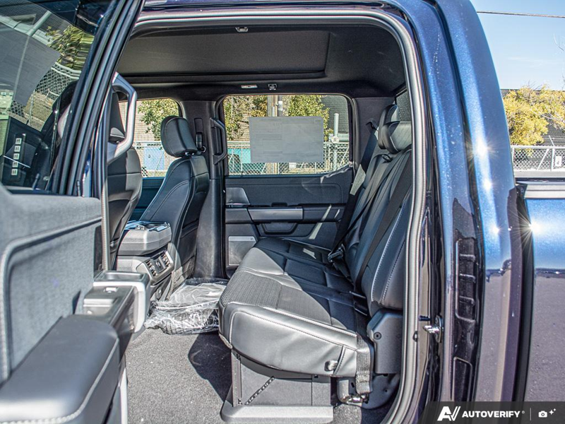 NEW 2026 Ford F-150 LARIAT - Antimatter Blue Metallic Exterior / BLACK, ACTIVEX TRIMMED 40/CONSOLE/40 FRONT SEATS (B) Interior - $84,898 - Stock #E61014 - VIN 1FTFW5L59TFB72462 - Photo 25