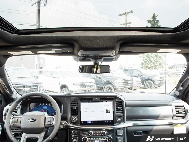 NEW 2026 Ford F-150 LARIAT - Antimatter Blue Metallic Exterior / BLACK, ACTIVEX TRIMMED 40/CONSOLE/40 FRONT SEATS (B) Interior - $86,746 - Stock #E60895 - VIN 1FTFW5L84TFB50430 - Photo 26