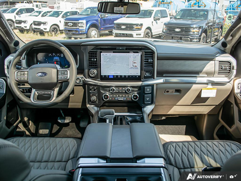 NEW 2026 Ford F-150 Platinum Plus - Star White Tri-coat Metallic Exterior / SMOKED TRUFFLE LTD LEATHER BUCKET SEATS Interior - $107,434 - Stock #E60939 - VIN 1FTFW7LD6TFB65438 - Photo 26