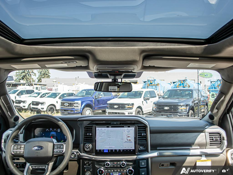 NEW 2026 Ford F-150 Platinum Plus - Star White Tri-coat Metallic Exterior / SMOKED TRUFFLE LTD LEATHER BUCKET SEATS Interior - $107,434 - Stock #E60939 - VIN 1FTFW7LD6TFB65438 - Photo 27