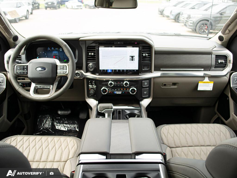 NEW 2026 Ford F-150 Platinum - Agate Black Metallic Exterior / SMOKED TRUFFLE, FULL QUILTED LEATHER BUCKET SEATS W/PLATINUM BAD Interior - $106,730 - Stock #D60686 - VIN 1FTFW7LD9TFB67975 - Photo 28