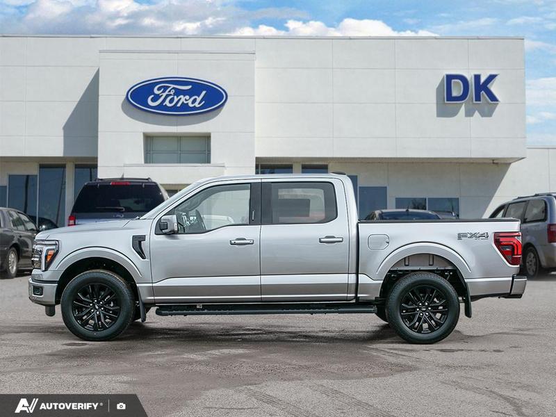 NEW 2026 Ford F-150 LARIAT - Iconic Silver Metallic Exterior / BLACK ACTIVE X Interior - $88,427 - Stock #D60365 - VIN 1FTFW5L86TFA25008 - Photo 3