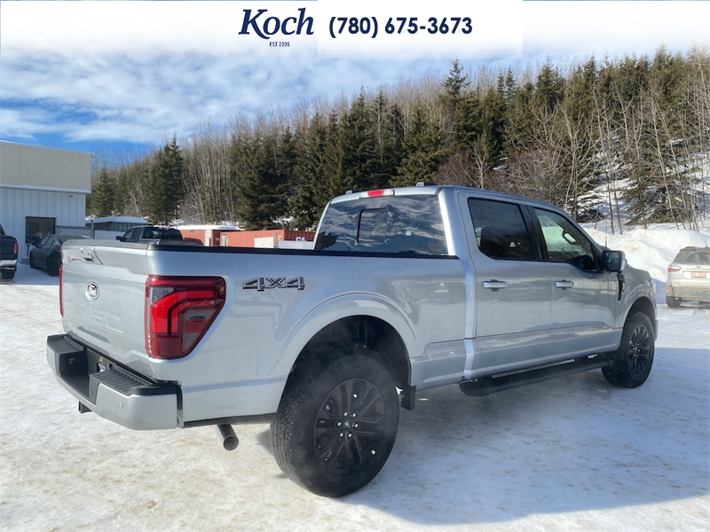 NEW 2026 Ford F-150 LARIAT - Iconic Silver Metallic Exterior / BLACK Interior - $82,685 - Stock #A26077 - VIN 1FTFW5L88TKD37502 - Photo 2