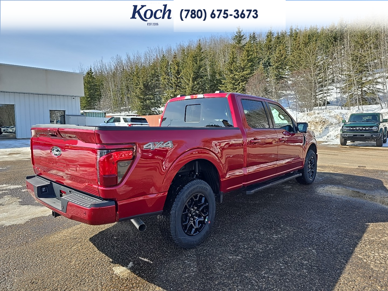 NEW 2026 Ford F-150 XLT - Ruby Red Tri-coat Metallic Exterior / BLACK SPORT Interior - $76,130 - Stock #A26100 - VIN 1FTFW3L84TKD52776 - Photo 2