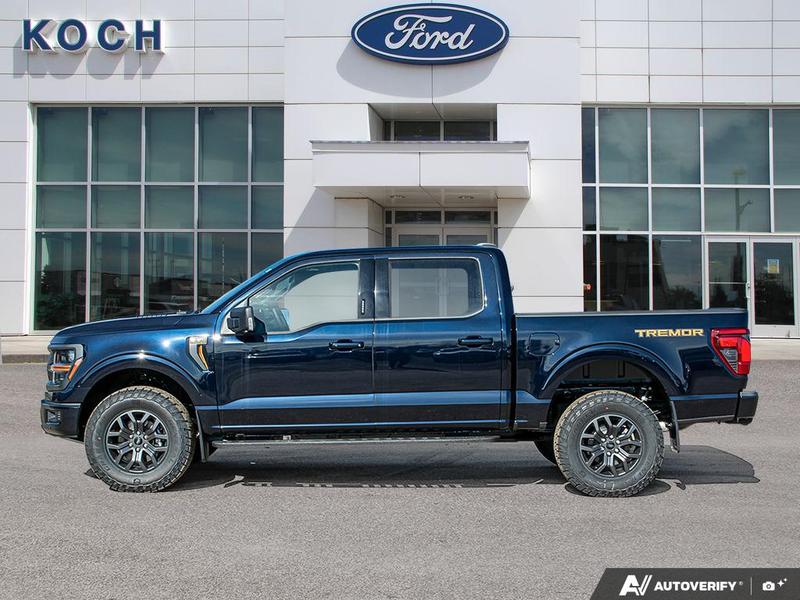 NEW 2026 Ford F-150 Tremor - Antimatter Blue Metallic Exterior / BLACK SPORT CLOTH Interior - $83,164 - Stock #E60541 - VIN 1FTFW4L54TFA70979 - Photo 3