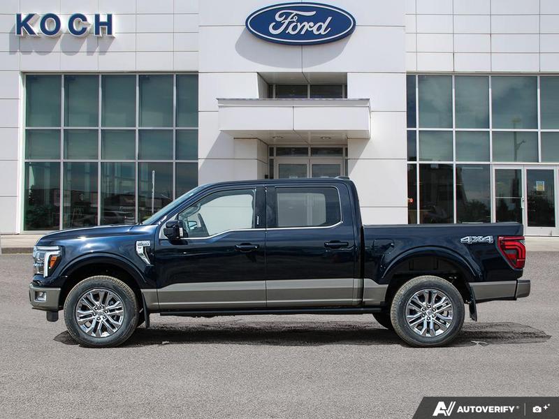 NEW 2026 Ford F-150 King Ranch - Antimatter Blue/marsh Grey Accent Exterior / JAVA Interior - $96,904 - Stock #E60587 - VIN 1FTFW6L84TFA45392 - Photo 3