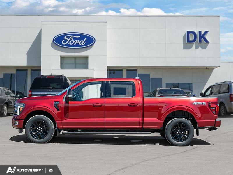 NEW 2026 Ford F-150 Platinum - Ruby Red Tri-coat Metallic Exterior / BLACK LEATHER Interior - $103,917 - Stock #D60514 - VIN 1FTFW7L87TFA45568 - Photo 3
