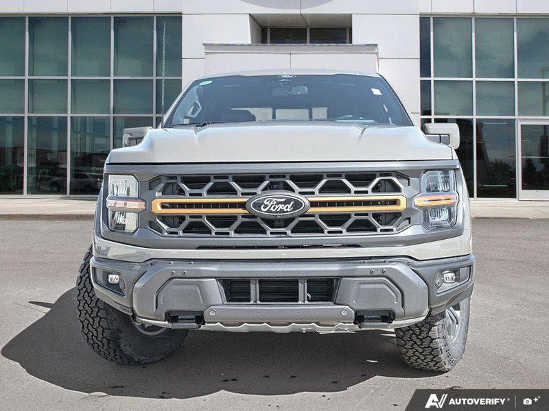 NEW 2026 Ford F-150 Tremor - Marsh Gray Exterior / BLACK TREMOR LEATHER Interior - $89,969 - Stock #E60629 - VIN 1FTFW4L82TFA45685 - Photo 2
