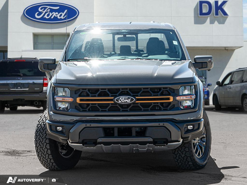 NEW 2026 Ford F-150 Tremor - Marsh Gray Exterior / BLACK TREMOR LEATHER Interior - $93,677 - Stock #D60618 - VIN 1FTFW4L5XTFA89844 - Photo 2