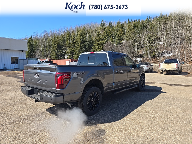 NEW 2026 Ford F-150 LARIAT - Carbonized Grey Metallic Exterior / BLACK Interior - $83,435 - Stock #A26087 - VIN 1FTFW5L86TKD29186 - Photo 2