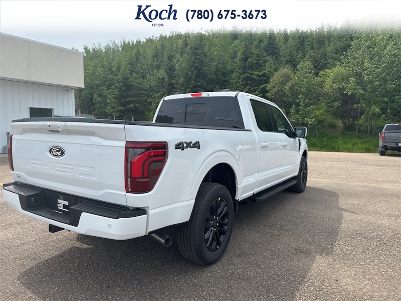 NEW 2026 Ford F-150 LARIAT - Oxford White Exterior / BLACK Interior - $84,235 - Stock #A26221 - VIN 1FTFW5L83TKE27348 - Photo 2