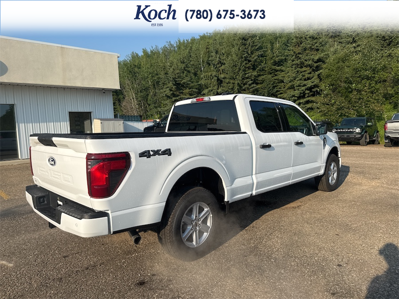 NEW 2026 Ford F-150 XLT - Oxford White Exterior / BLACK W/MEDIUM DARK SLATE, CLOTH 40/20/40 FRONT SEAT (M) Interior - $62,371 - Stock #A26228 - VIN 1FTFW3L88TKE54517 - Photo 2
