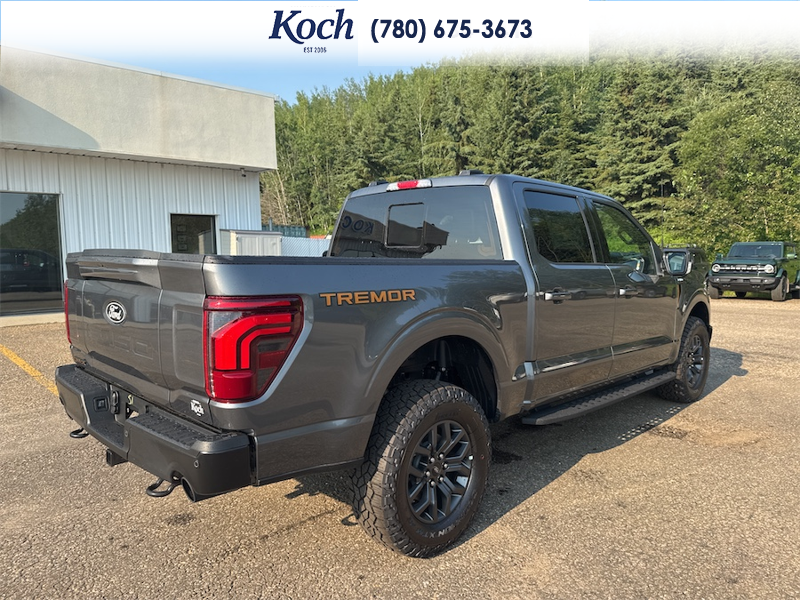 NEW 2026 Ford F-150 Tremor - Carbonized Grey Metallic Exterior / BLACK, UNIQUE TREMOR LEATHER-TRIMMED BUCKET SEATS Interior - $94,320 - Stock #A26219 - VIN 1FTFW4L8XTFB45534 - Photo 2