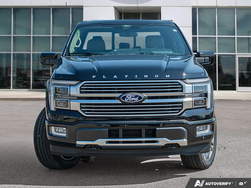 NEW 2026 Ford F-150 Platinum Plus - Agate Black Exterior / SMOKED TRUFFLE LTD LEATHER BUCKET SEATS Interior - $106,730 - Stock #E60915 - VIN 1FTFW7LD3TFB69995 - Photo 2
