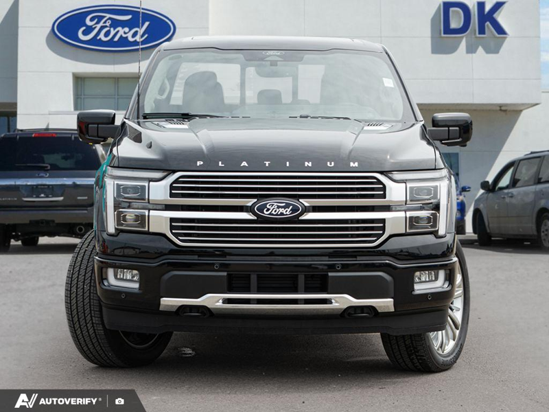 NEW 2026 Ford F-150 Platinum - Agate Black Metallic Exterior / SMOKED TRUFFLE, FULL QUILTED LEATHER BUCKET SEATS W/PLATINUM BAD Interior - $106,730 - Stock #D60686 - VIN 1FTFW7LD9TFB67975 - Photo 2