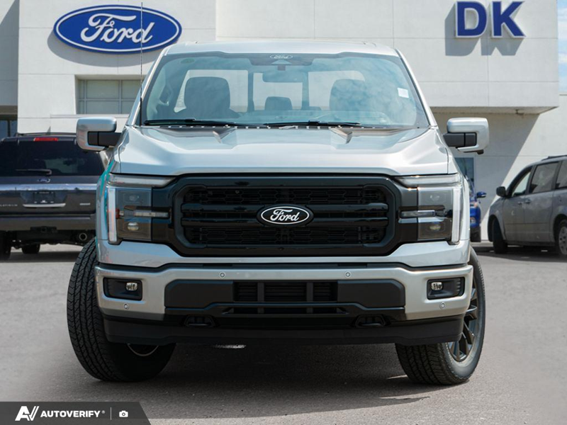 NEW 2026 Ford F-150 LARIAT - Iconic Silver Metallic Exterior / BLACK ACTIVE X Interior - $85,803 - Stock #D60706 - VIN 1FTFW5L88TFB45991 - Photo 2