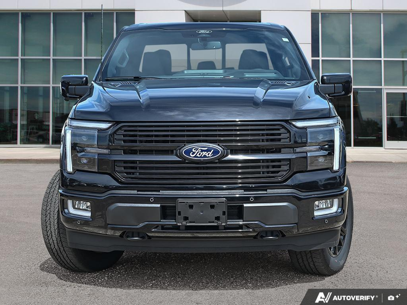 NEW 2026 Ford F-150 Platinum - Agate Black Exterior / BLACK LEATHER Interior - $97,907 - Stock #E60979 - VIN 1FTFW7L81TFB50462 - Photo 2