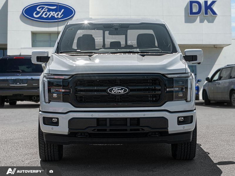 NEW 2026 Ford F-150 LARIAT - Star White Tri-Coat Exterior / BLACK ACTIVE X Interior - $95,489 - Stock #D60781 - VIN 1FTFW5L80TFB61358 - Photo 2
