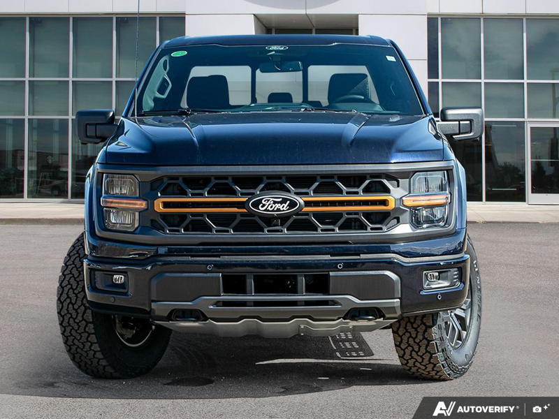 NEW 2026 Ford F-150 Tremor - Antimatter Blue Metallic Exterior / BLACK SPORT CLOTH Interior - $77,637 - Stock #E60541 - VIN 1FTFW4L54TFA70979 - Photo 2