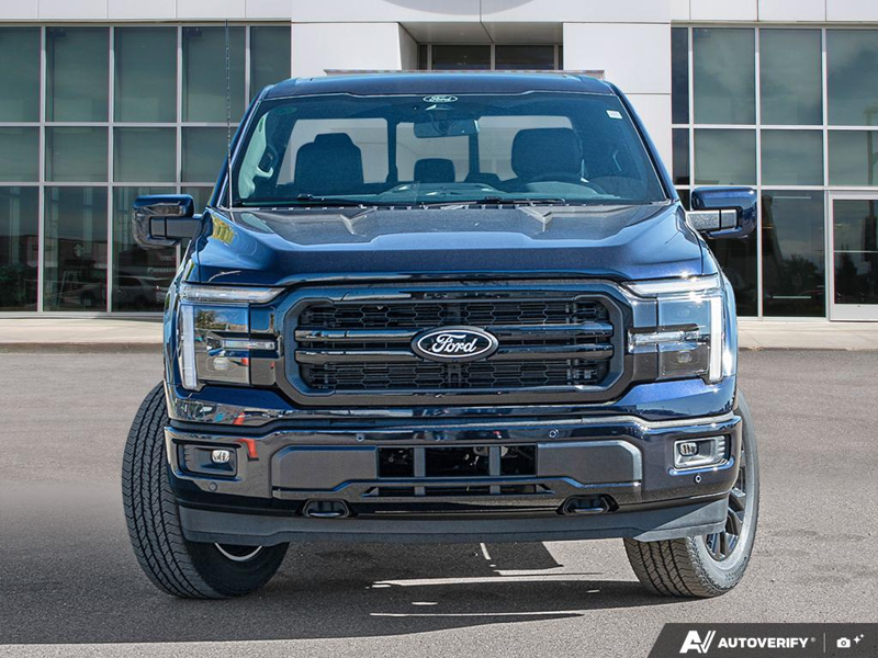 NEW 2026 Ford F-150 LARIAT - Antimatter Blue Metallic Exterior / BLACK, ACTIVEX TRIMMED 40/CONSOLE/40 FRONT SEATS (B) Interior - $81,006 - Stock #E61062 - VIN 1FTFW5L50TFB76593 - Photo 2