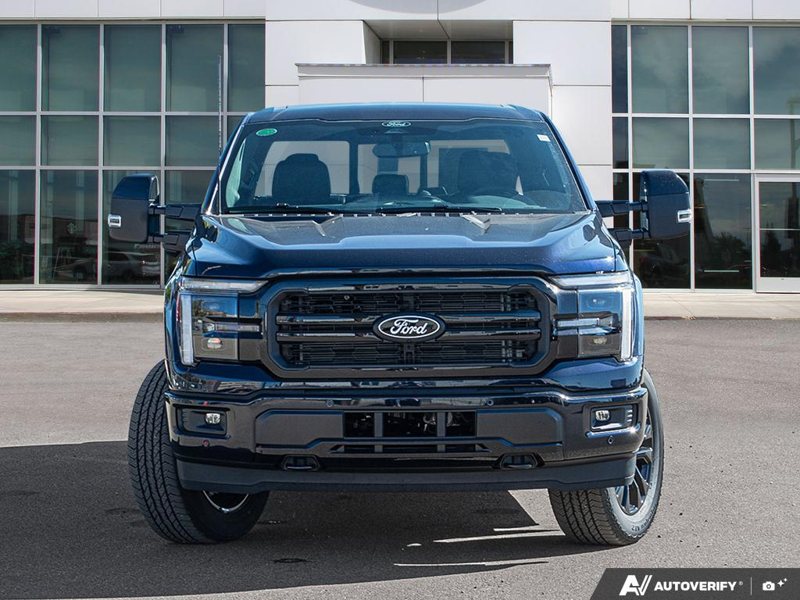 NEW 2026 Ford F-150 LARIAT - Antimatter Blue Metallic Exterior / BLACK, ACTIVEX TRIMMED 40/CONSOLE/40 FRONT SEATS (B) Interior - $84,898 - Stock #E61014 - VIN 1FTFW5L59TFB72462 - Photo 2