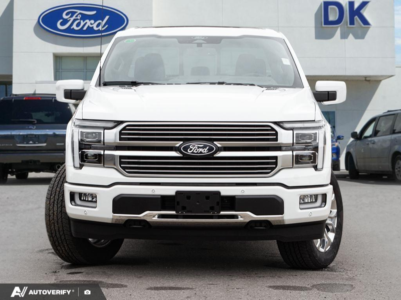 NEW 2026 Ford F-150 Platinum - Star White Tri-Coat Exterior / BLACK Interior - $111,104 - Stock #D60848 - VIN 1FTFW7L89TFA91242 - Photo 2