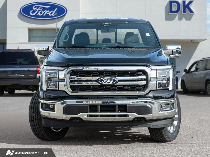 NEW 2026 Ford F-150 LARIAT - Agate Black Metallic Exterior / BLACK, ACTIVEX TRIMMED 40/CONSOLE/40 FRONT SEATS Interior - $79,882 - Stock #D60836 - VIN 1FTFW5L80TFB81044 - Photo 2