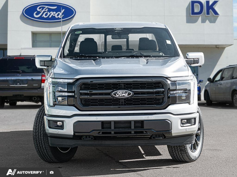 NEW 2026 Ford F-150 LARIAT - Iconic Silver Metallic Exterior / BLACK ACTIVE X Interior - $85,652 - Stock #D60818 - VIN 1FTFW5L85TFC05015 - Photo 2