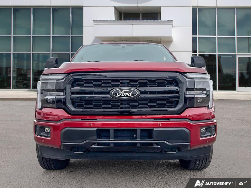 USED 2026 Ford F-150 LARIAT - Ruby Red Metallic Tinted Clearcoat Exterior / BLACK, ACTIVEX TRIMMED 40/CONSOLE/40 FRONT SEATS (B) Interior - $107,190 - Stock #EP4805 - VIN 1FTFW5LD8TFA44785 - Photo 2
