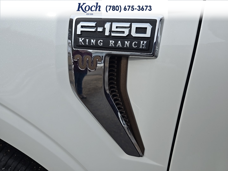 NEW 2026 Ford F-150 King Ranch - Star White Tri-coat Metallic Exterior / JAVA Interior - $97,055 - Stock #A26068 - VIN 1FTFW6L86TFA30702 - Photo 35