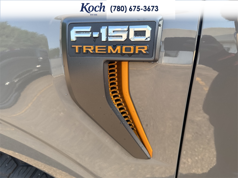NEW 2026 Ford F-150 Tremor - Marsh Grey Exterior / BLACK, UNIQUE TREMOR LEATHER-TRIMMED BUCKET SEATS Interior - $88,993 - Stock #A26222 - VIN 1FTFW4L87TFB48388 - Photo 37